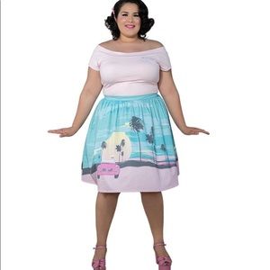 1X- Loungefly Barbie Skirt